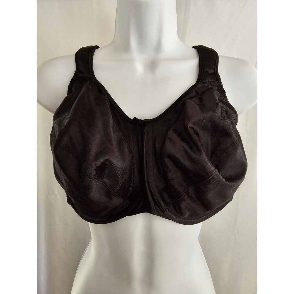 Bali Bra Womens Black Underwire Style 3562 Size 38DDD